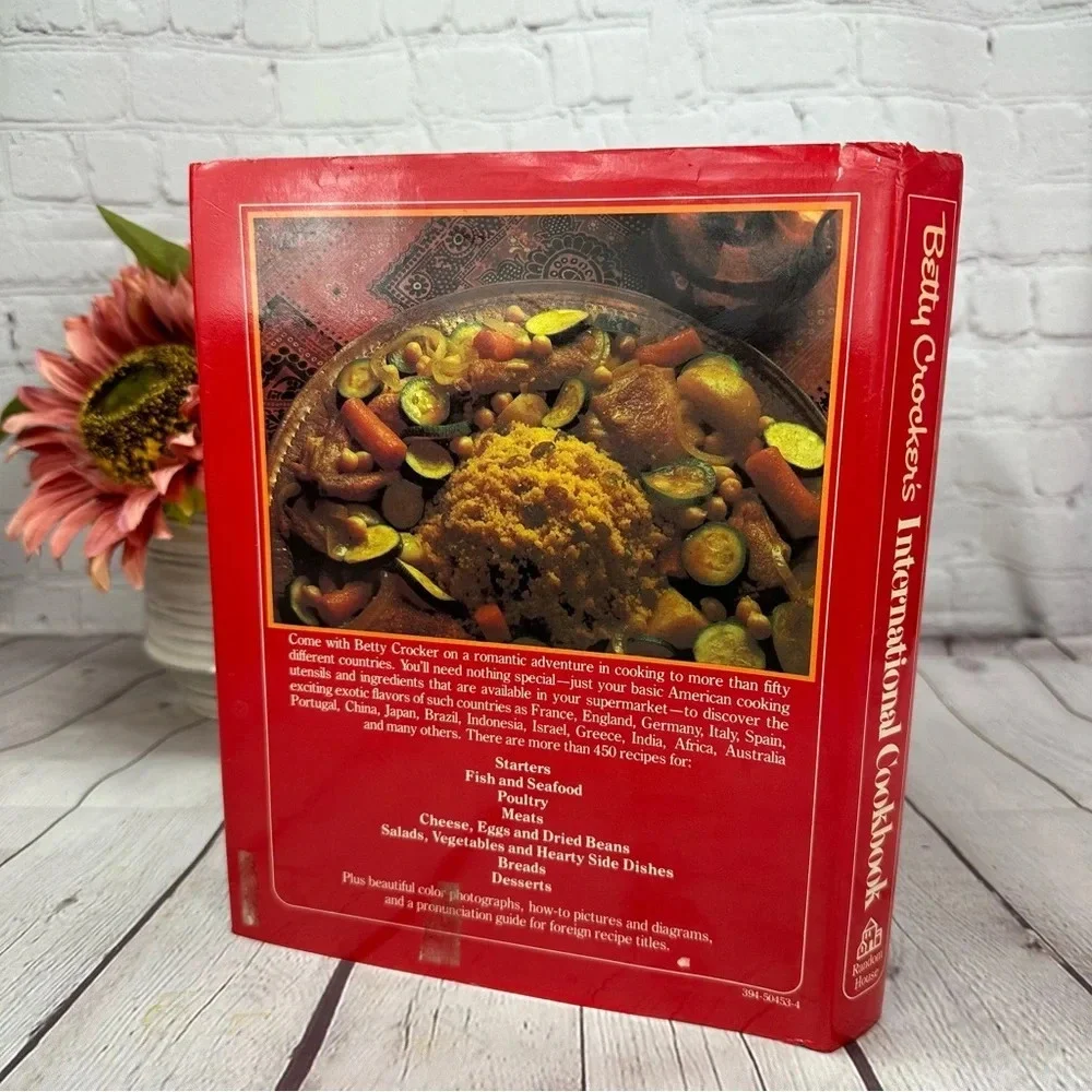 vintage 1980 betty crocker's international cookbook hobby homemade